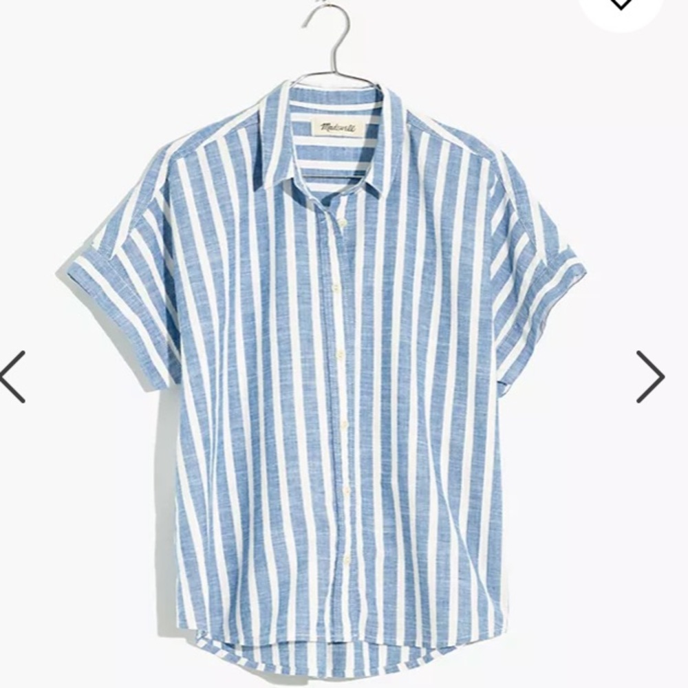 Madewell Crop Button Down